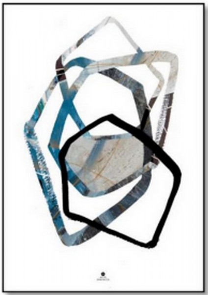 Alu Art Abstract 2-Bild mit Rahmen-224495-1