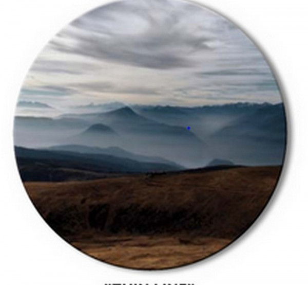 Thin Line-Circle Art Rundbild-227007-1